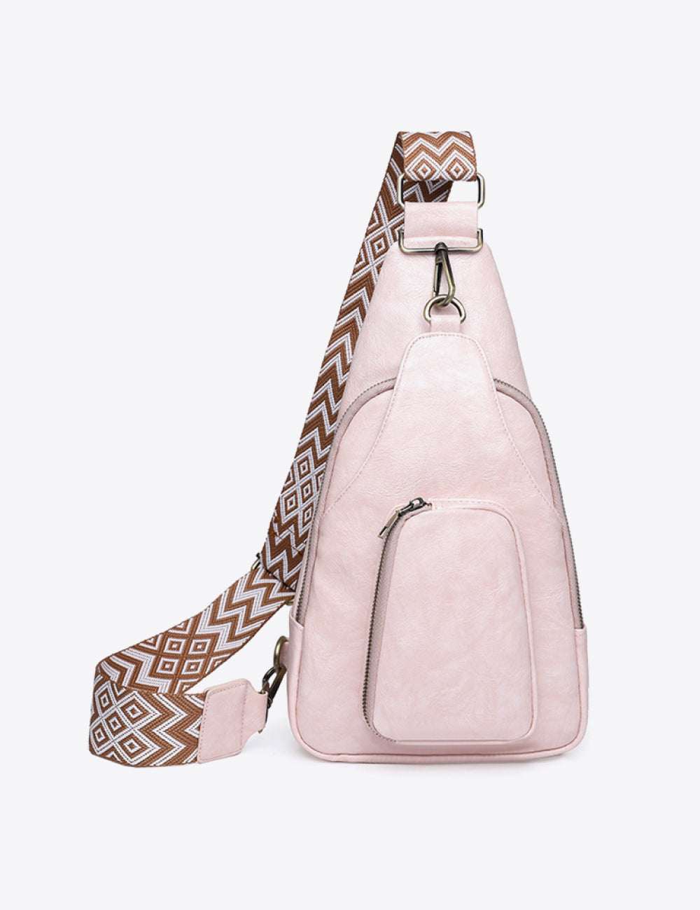 Adored Take A Trip PU Leather Sling Bag