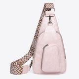 Adored Take A Trip PU Leather Sling Bag