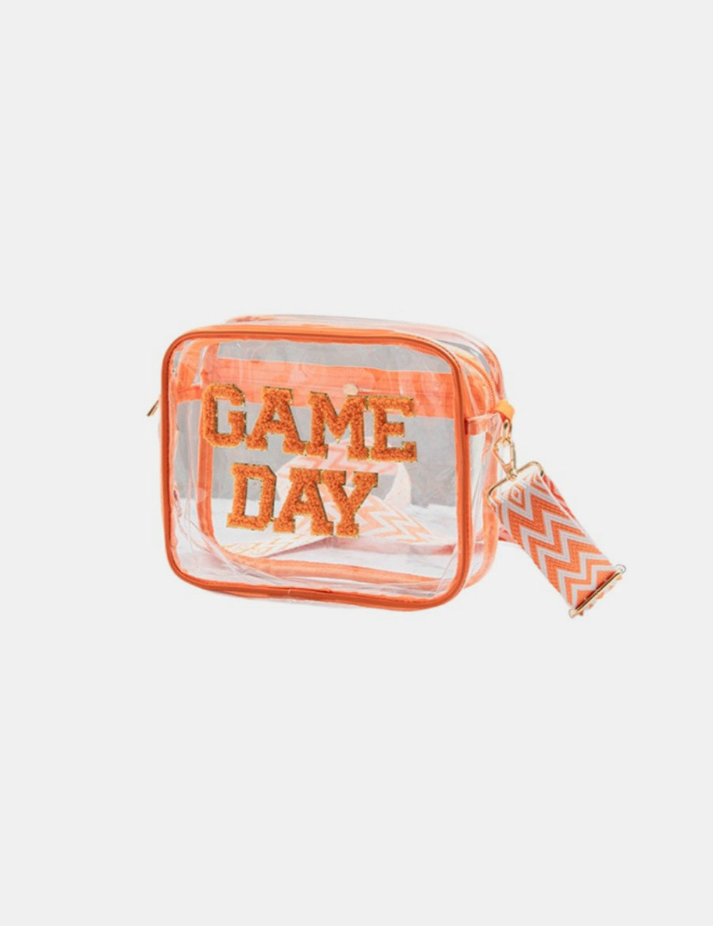 Zenana GAME DAY Stadium Approved Transparent Crossbody Bag