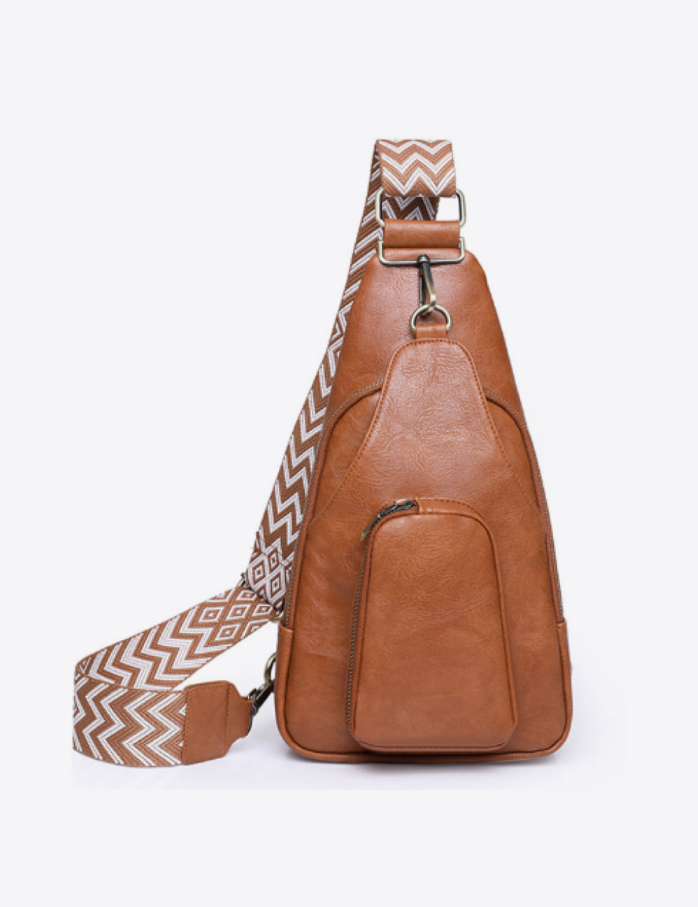 Adored Take A Trip PU Leather Sling Bag