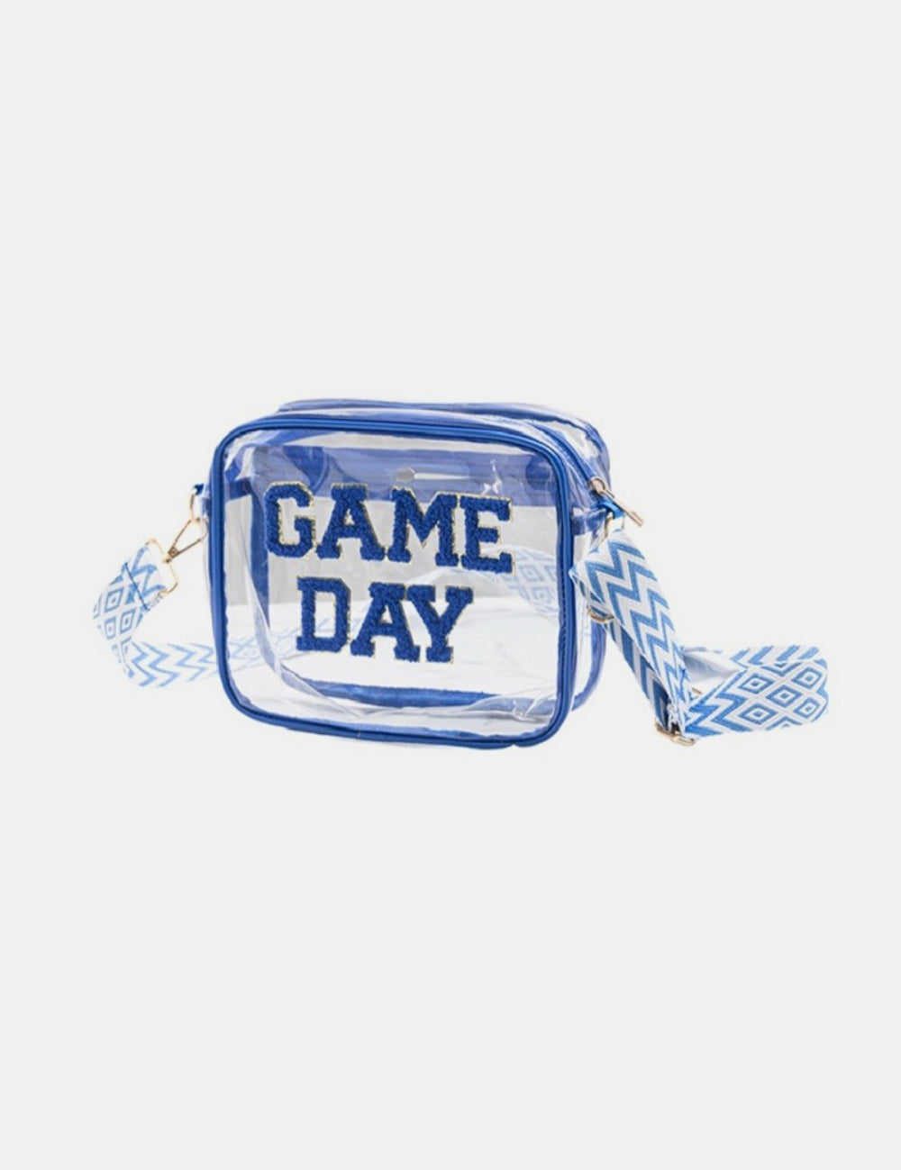 Zenana GAME DAY Stadium Approved Transparent Crossbody Bag