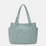 Oxford Cloth Tote Bag with Zipper