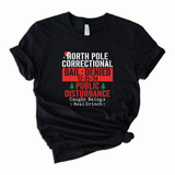 North Pole Correctional Public Disturbance Shirt