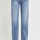 RISEN Full Size High Rise Straight Leg Jeans with Pockets