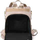 Zipper Pocket Beaded Backpack