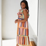 Painted Palette Midi Dress