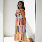 Painted Palette Midi Dress