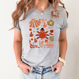 Boho Floral Turkey Shirt