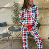 Holiday Plaid Pajama Set