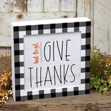 But First, Give Thanks Shelf Sitter 35602