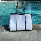 Ready to Ship | The Penny Palm Neoprene Tote