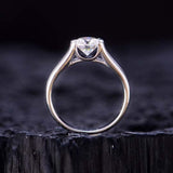 1.5 Carat Moissanite 925 Sterling Silver Ring