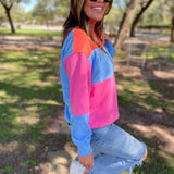 Finnley Colorblock Pullover in Four Colors