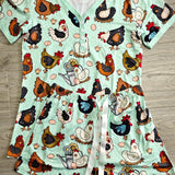 PREORDER: Short Sleeve Pajama Short Set in Six Prints