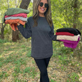 Staple Ribbed Pullover in Ten Colors