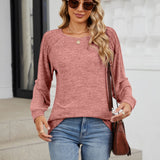 Round Neck Long Sleeve T-Shirt