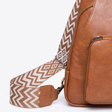 Adored Take A Trip PU Leather Sling Bag