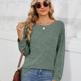 Round Neck Long Sleeve T-Shirt