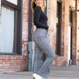 Ready to Ship | The Felicity 30"  Plaid Bootcut Leggings