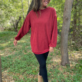 Staple Ribbed Pullover in Ten Colors