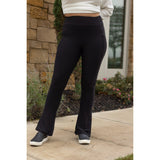 Ready to Ship | Black Flare Leggings WITH POCKETS - Luxe Leggings by Julia Rose® - Round 2