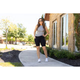 Ready to Ship | Black  BIKER SHORTS  - Luxe Leggings by Julia Rose®