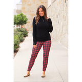 Ready to Ship | The Holly Plaid Leggings - ROUND 2