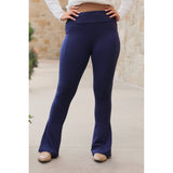 PreOrder  | Navy FLARE Leggings with Pocket - Round 2