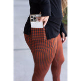 Ready to Ship | The Autumn Houndstooth Full Length Leggings Round 2