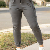 Ready to Ship | The Cindy Charcoal Joggers - Luxe Leggings by Julia Rose®