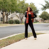 Ready to Ship | The Vanessa - 30” - Black Bootcut Leggings Round 2*