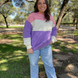 Finnley Colorblock Pullover in Four Colors