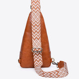 Adored Take A Trip PU Leather Sling Bag