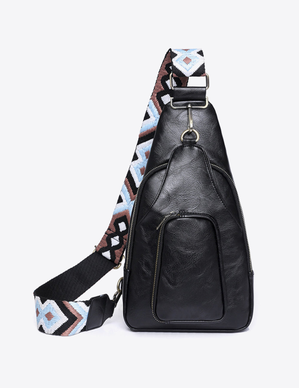 Adored Take A Trip PU Leather Sling Bag