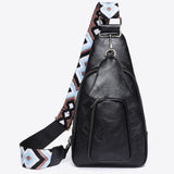 Adored Take A Trip PU Leather Sling Bag