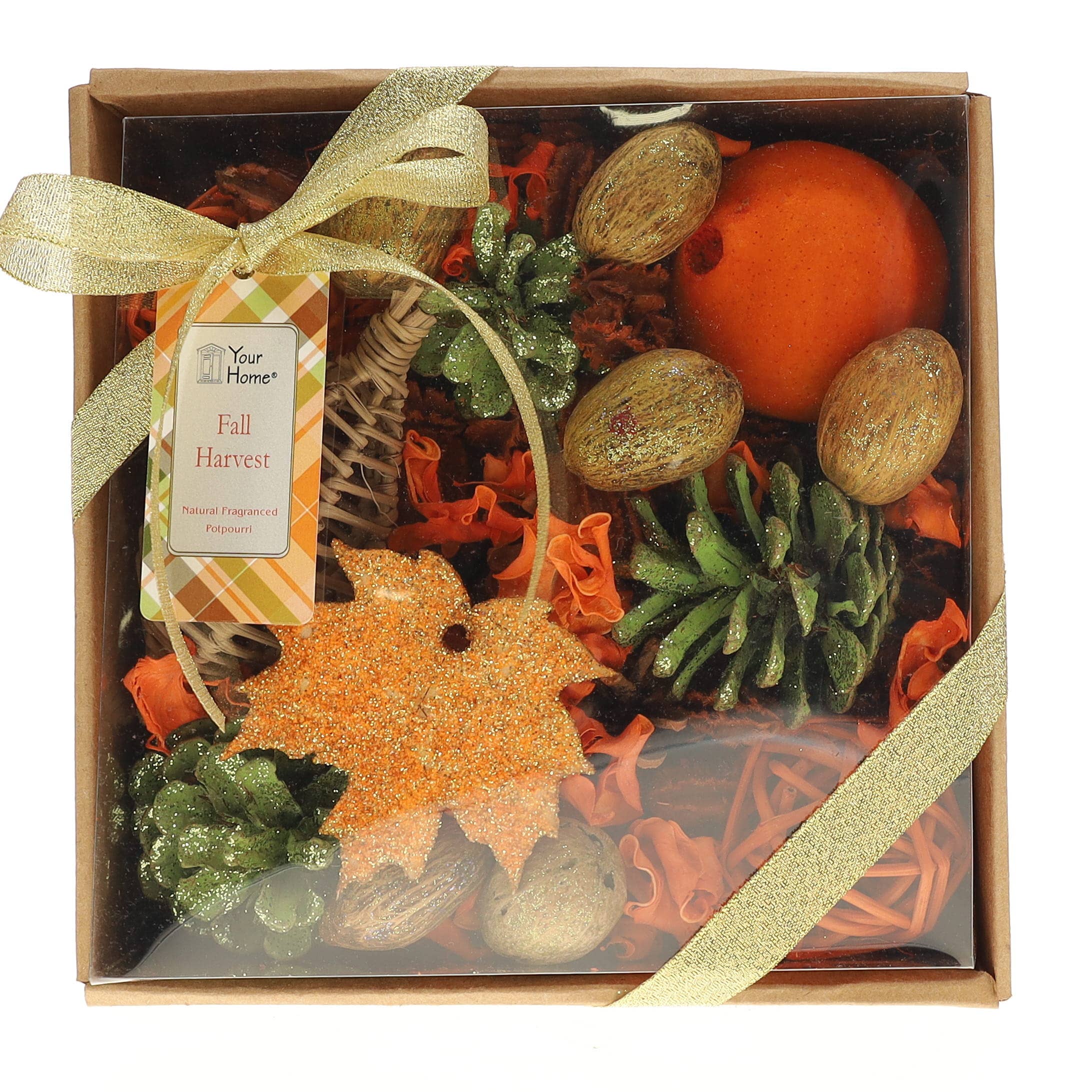 Kraft Box Fall Potpourri 3 Styles