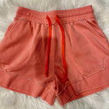 PreOrder | The Emelia Terry Cloth Shorts - Pastel Orange