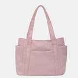 Oxford Cloth Tote Bag with Zipper