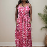 Abby Road - Hot Pink Maxi Dress