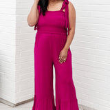 Almost Available Flared Jumpsuit