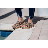 PreOrder | Brown Leopard 2.0  Insanely Comfy -Beach or Casual Slides