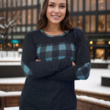 Balanced in Teal - Pullover