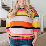 Bright Side Striped Sweater