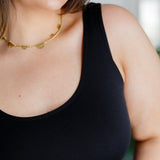 Carefree Seamless Reversible Tank in Black