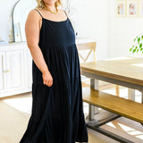 Classically Cool Tiered Maxi Dress