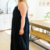 Classically Cool Tiered Maxi Dress