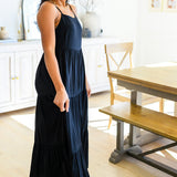 Classically Cool Tiered Maxi Dress