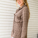 Coming Back Home Jacket in Mocha