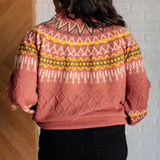 Cozy Chalet Fair Isle Sweater