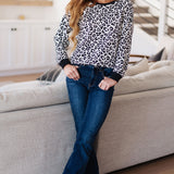 Cozy in Cheetah Pullover Sweatshirt